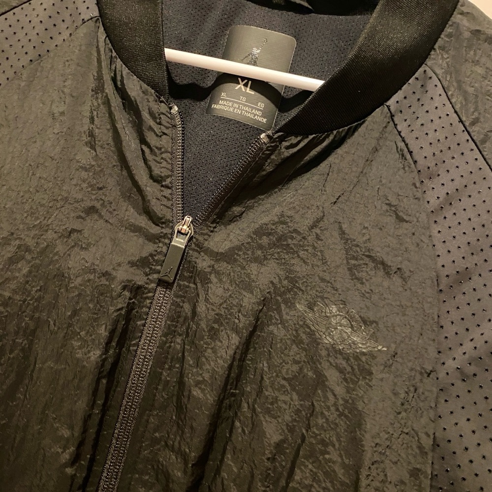 Air Jordan Lightweight Full Zip Bomber Style Athletic Jacket Men's Size XL